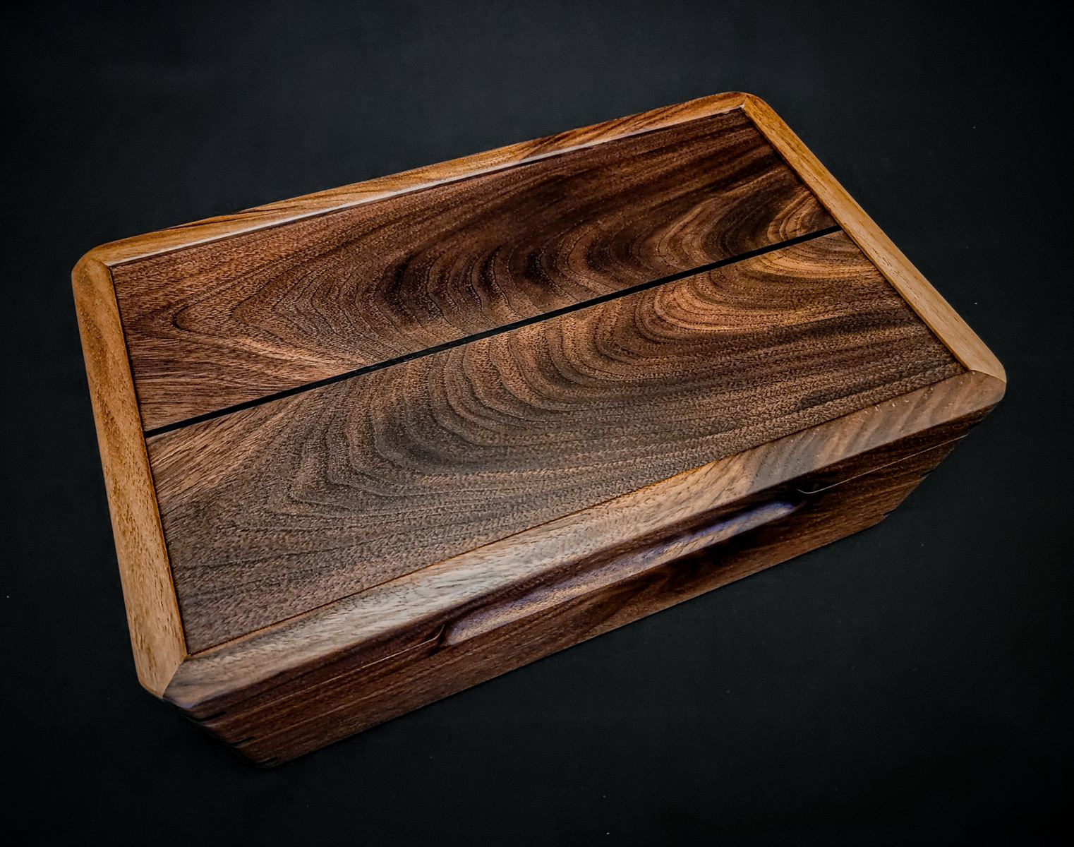 Top view of the humidor