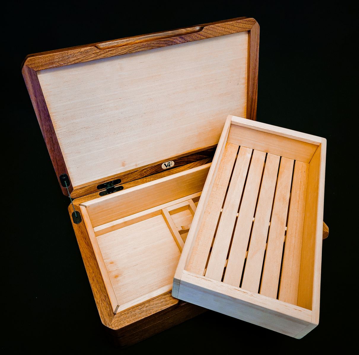 Interior with tray removed